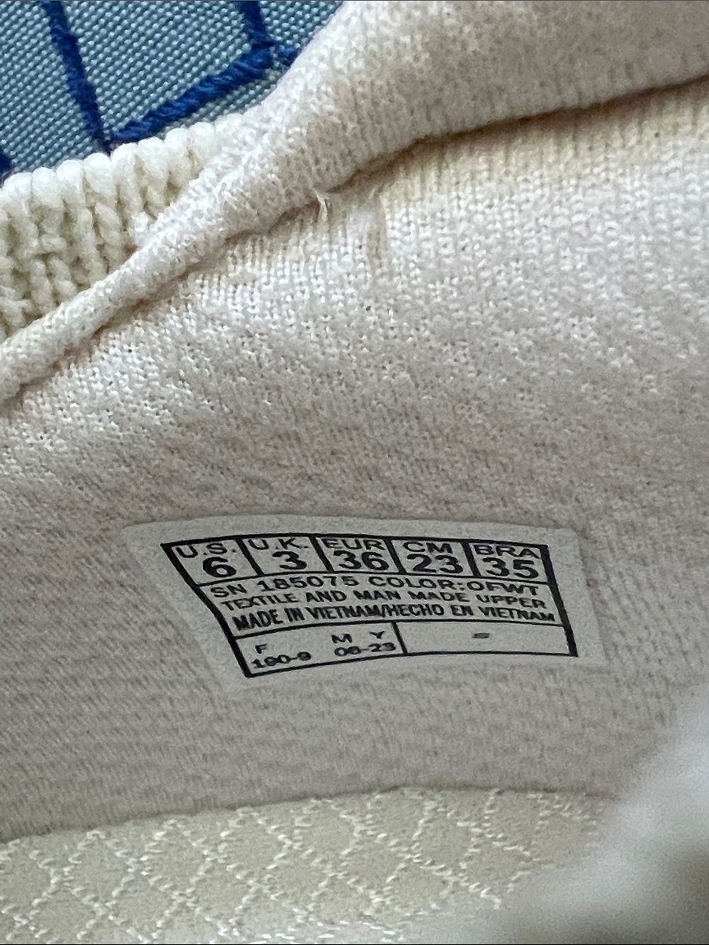 Skechers Women's Cream Knit Lace-Up Slip-On Sneakers - Picture 6 of 7